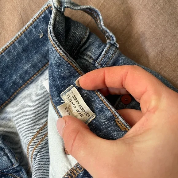 Madewell curvy perfect vintage Jean 24p - Picture 4 of 5